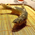 茶禅華 - 五粮液鮎　鮎の五粮液（中国酒）づけ揚げ