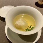 茶禅華 - 雉雲呑湯　雉の雲呑スープ