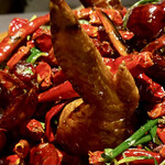 茶禅華 - 腰果鳮翅　手羽先のカシューナッツ詰め唐辛子炒め