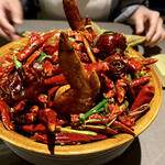 茶禅華 - 腰果鳮翅　手羽先のカシューナッツ詰め唐辛子炒め