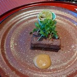 Haipa Ri Zoto Vira Shiono Eresutoran Shiki - 二択の内の肉料理の国産牛ヒレステーキ