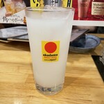 Jukusei Udon Nakaya - カルピスレモンサワー