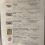 folk burgers&beers - メニュー