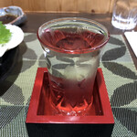 開運丸 - 日高見を冷で飲ります。
