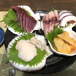 開運丸 - 晩酌セットの刺身