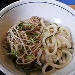 ウエスト - たまにやる、うどん＆蕎麦の合い盛り。