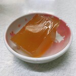 ゆたか食堂 - あんこうの煮凝り