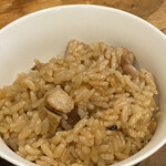 中華そば しば田 - 炊き込みご飯