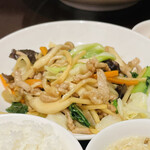 Hibiyaen - 豚肉とザーサイの炒め物