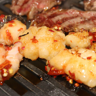 Grilled offal Hakata specialty motsuyaki that keeps coming back again and again!