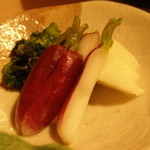 喜幸 - 漬物；アップ