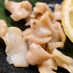 小政寿司 - 白バイ貝の刺身