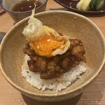 旬彩天 つちや - かき揚げ丼