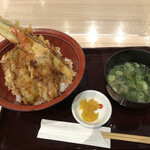 天ぷら海鮮 五福 - 得々天丼