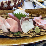 湖月 - お刺身盛り合わせ