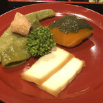 夢一輪館 - 前菜3種