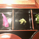 夢一輪館 - 蕎麦の薬味