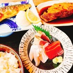 煮魚 焼魚 お刺身定食