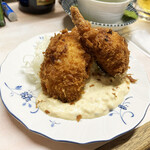 がばちょ - カニクリームエビフライ（550円）