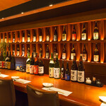 大名 つつじ庵 - カウンター席