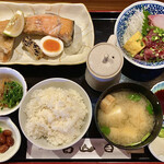 Hakuzan - 「(日替り)お魚の定食」@1300