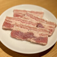 ビーフキッチン 恵比寿店 - 匠味豚の豚バラ（追加注文）