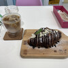 87cafe - 【サクサククロワッサンのアイスサンド】【カフェラテ】1045円税込　