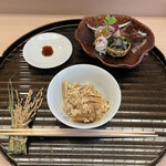 京懐石 吉泉 - 松茸と鶏の炊き込みご飯