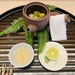 京懐石 吉泉 - 松茸と鱧の土瓶蒸し