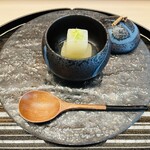 京懐石 吉泉 - 梨と洋梨