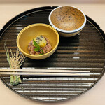 京懐石 吉泉 - 栗赤飯