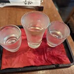 kikosobabarutsurukame - 「テイスティング唎酒3種」