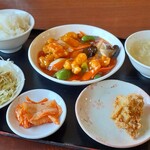 台湾料理 鴻源 - ランチ（酢豚）