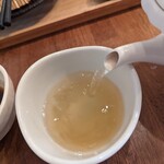 kikosobabarutsurukame - 蕎麦湯を注ぐ