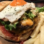 YOKOZUNA BURGER　横綱バーガーセット