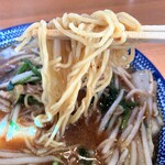 浜一番 - 麺のアップ