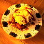 いざかや しん - きなこパンにはバニラアイスが付いています(o^^o)