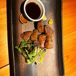 いざかや しん - 身がホロホロとほどける柔らかな牛タンカツです(o^^o)