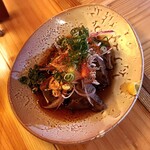 いざかや しん - 牛タンポン酢は初めて頂きました(o^^o)