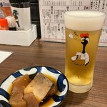 酒場スタンド ニューツルマツ - 生ビール