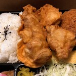 十八屋 - ハムカラ弁当大盛