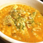 Pepek - タケノコと鶏肉のスープ☆胡椒とマヨネーズをトッピングして美味いっ( ´ ▽ ` )ﾉ