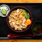 宮崎県産な若鶏の親子丼