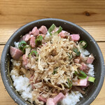 極麺 青二犀 - 今日は生姜風味が感じられ無くて美味しさ三分の一