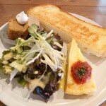 Kafe Koyagi No Ouchi - 無料のモーニング