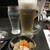 47都道府県の日本酒勢揃い 夢酒 - 料理写真:プレモル香るエール生とお通し