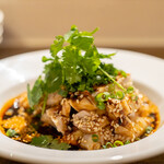 中華ダイニング 一途一心 - 2022.10 よだれ鶏（1,080円）