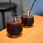 panda - 【ジャークチキンバーガー＠税込1,070円】セットのドリンク：アイスコーヒー