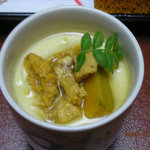 海陽亭 - ウニをこれでもか　と使った茶碗蒸し　思い出すだけで生唾が・・・・　たまりません