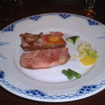 レストランRyu - スーパーブランド豚　平牧三元豚の極上部位！２種の味